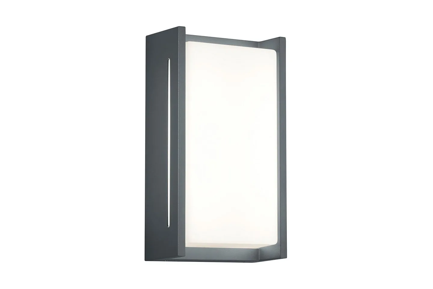 Indus LED Vägglampa antracit - Vit