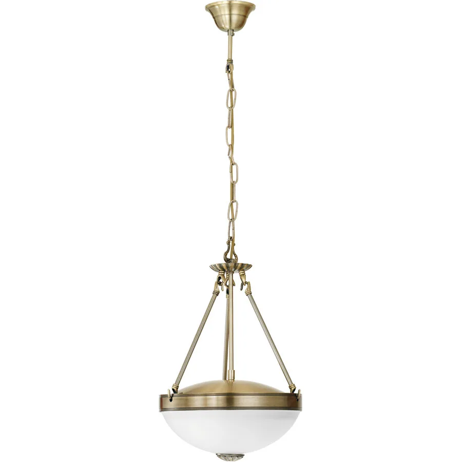 Eglo Pendellampe Savoy Braun 110 cm - Farbe: antikbraun - Material: Guss