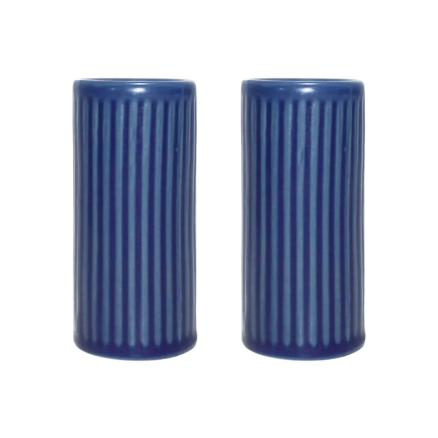 Aida Groovy Salz- und Pfefferstreuer Blue stoneware