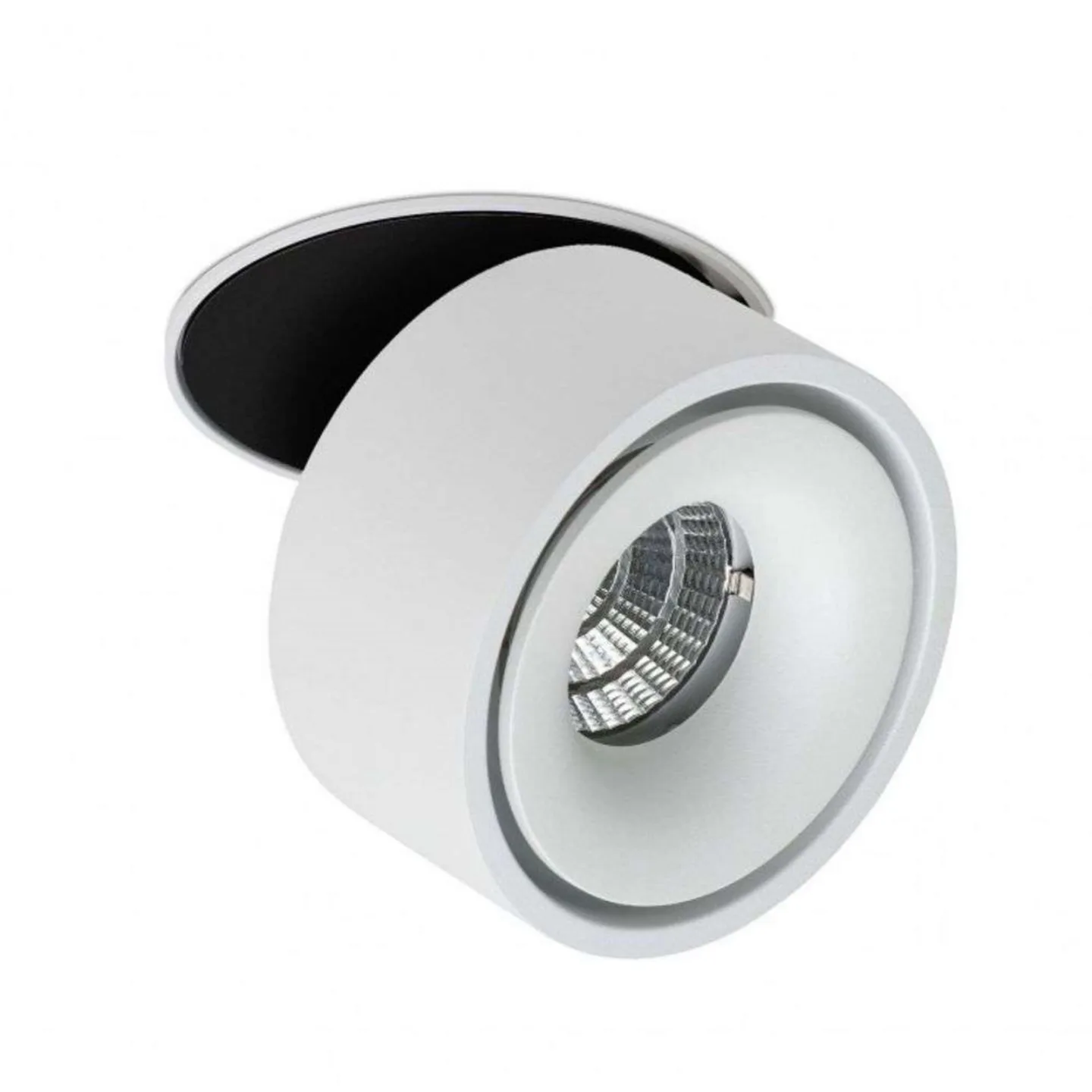Easy B75 LED Innfelt flekk 2700K White - Antidark - Kjeller - Aluminium