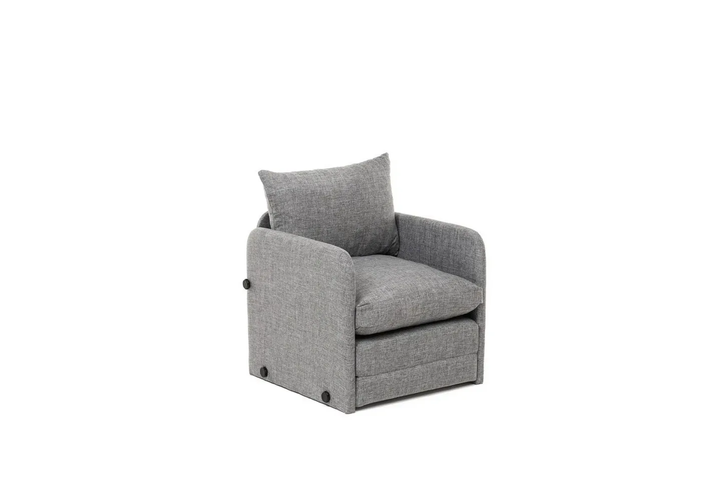 1-sits bäddsoffa Rubby Ljusgrå - Ljusgrå