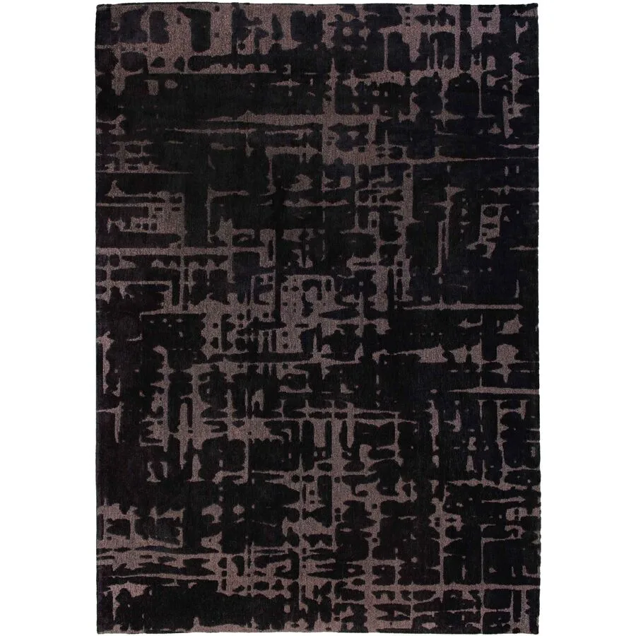 Teppich Baobab Schwarz Polyester 170 cm 240 cm