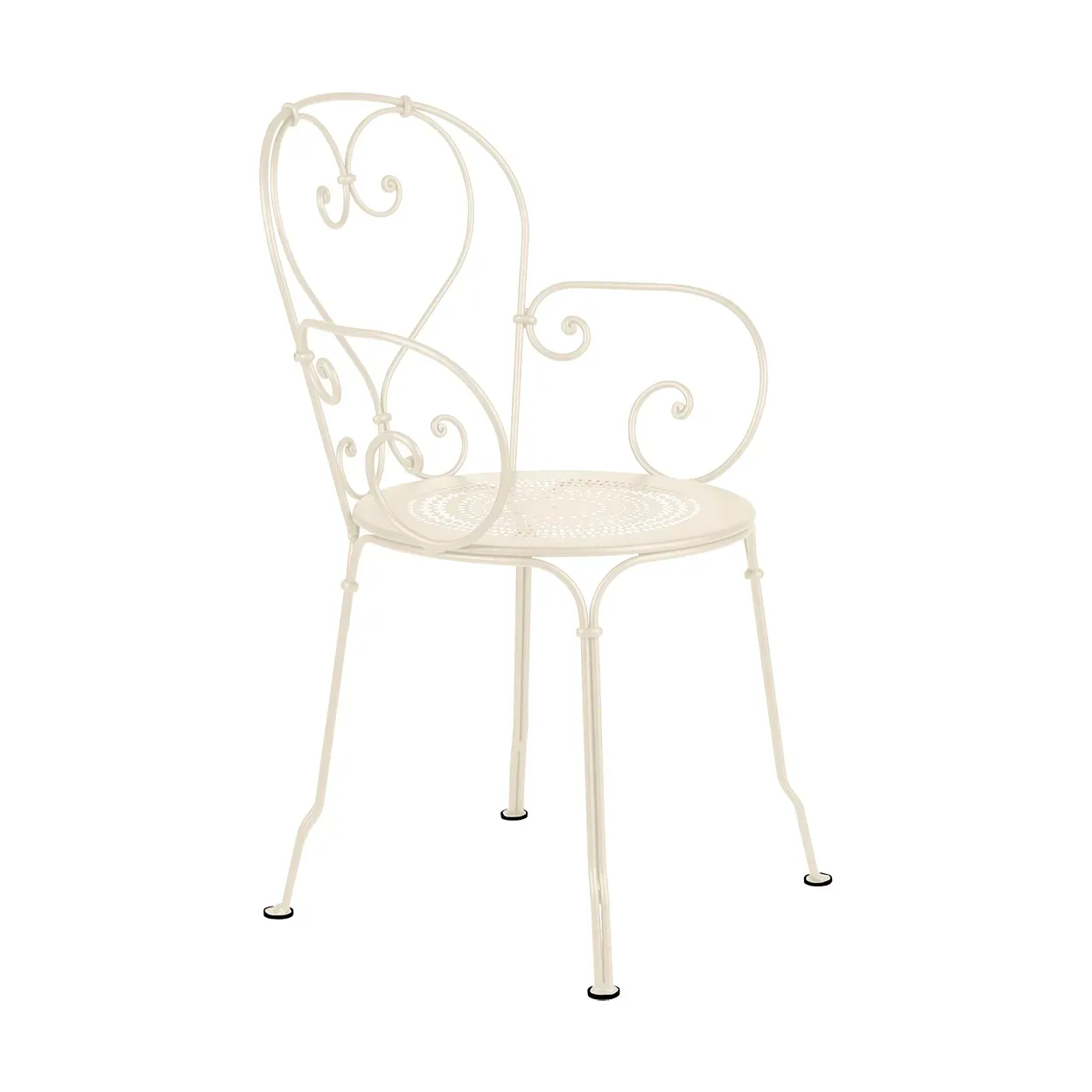 Fermob 1900 karmstol Latte beige (beige) (beige)