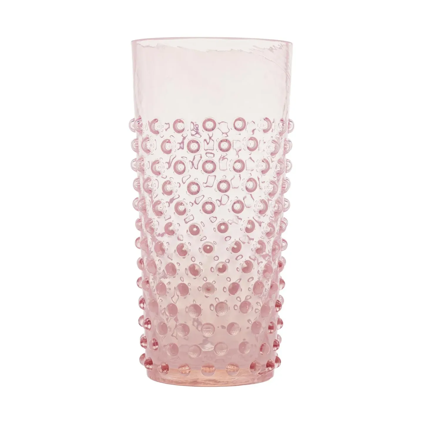 Anna Von Lipa Hobnail Longdrinkglas 20 cl Soft Rosa