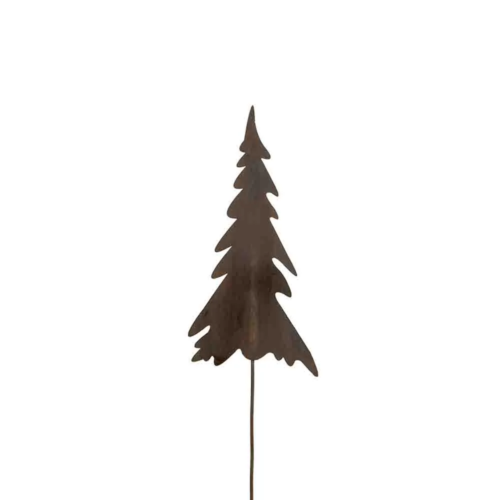Stick Julgran metall 12 cm