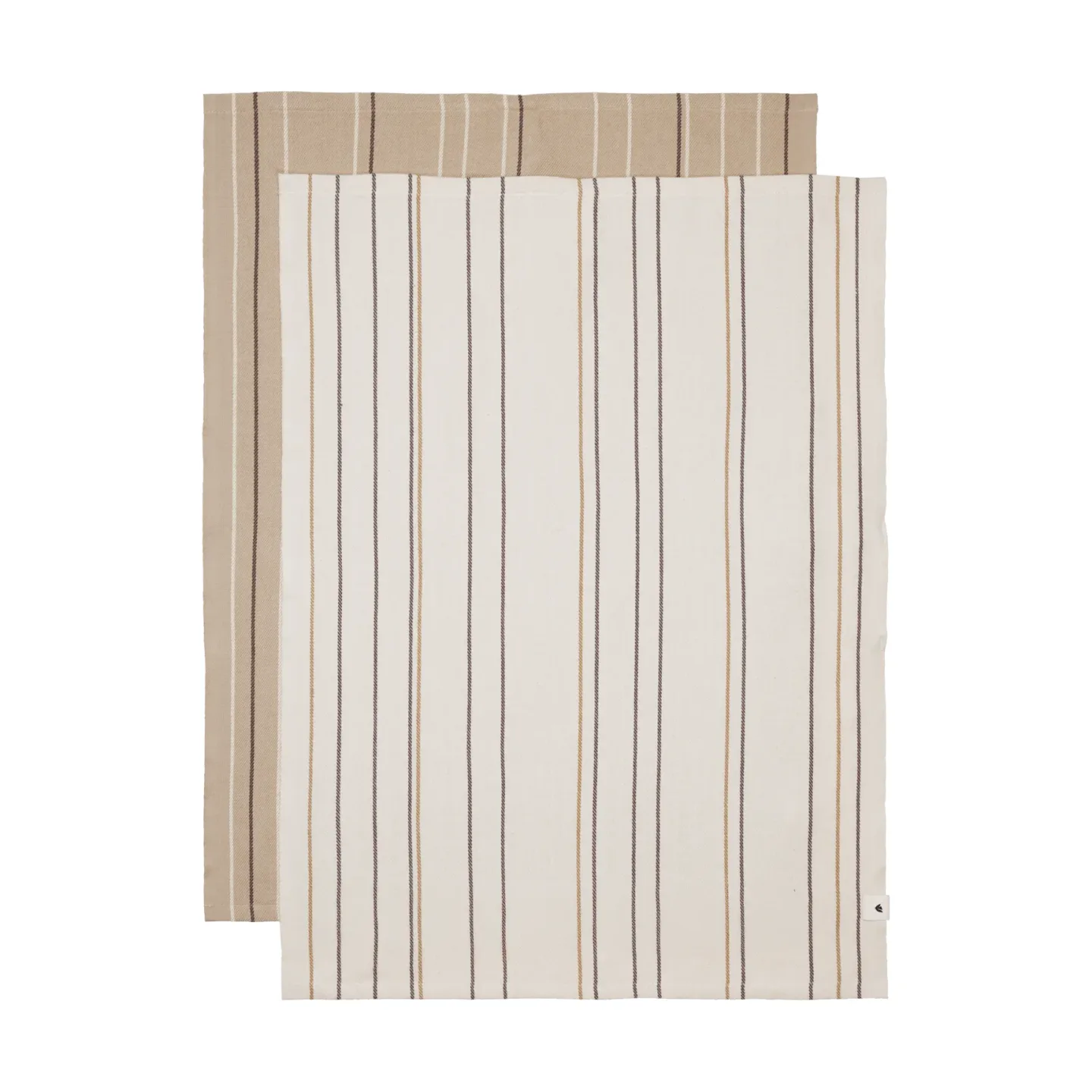 Ferm Living Ito Geschirrtuch 50x70 cm 2er Pack Parchment-cashmere