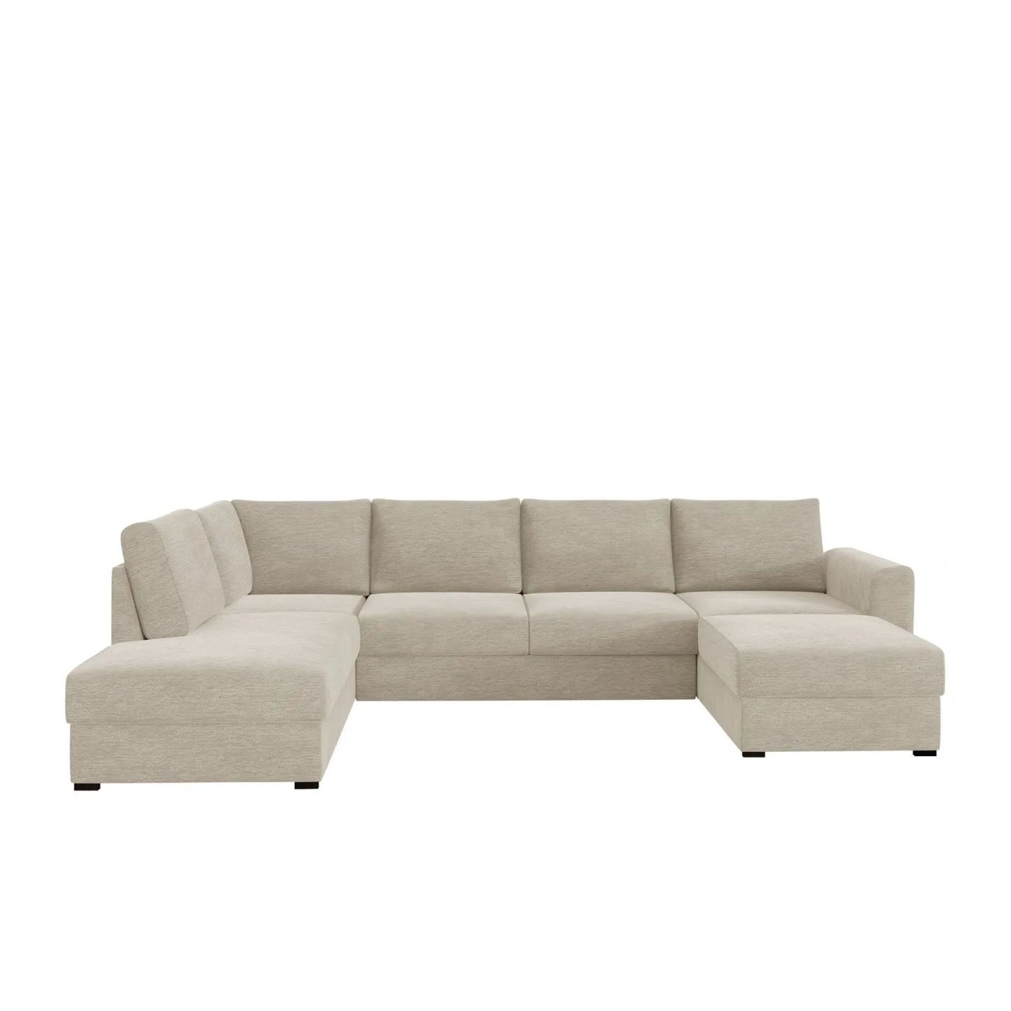 Taberk 5-sits U-Soffa med Divan Höger -