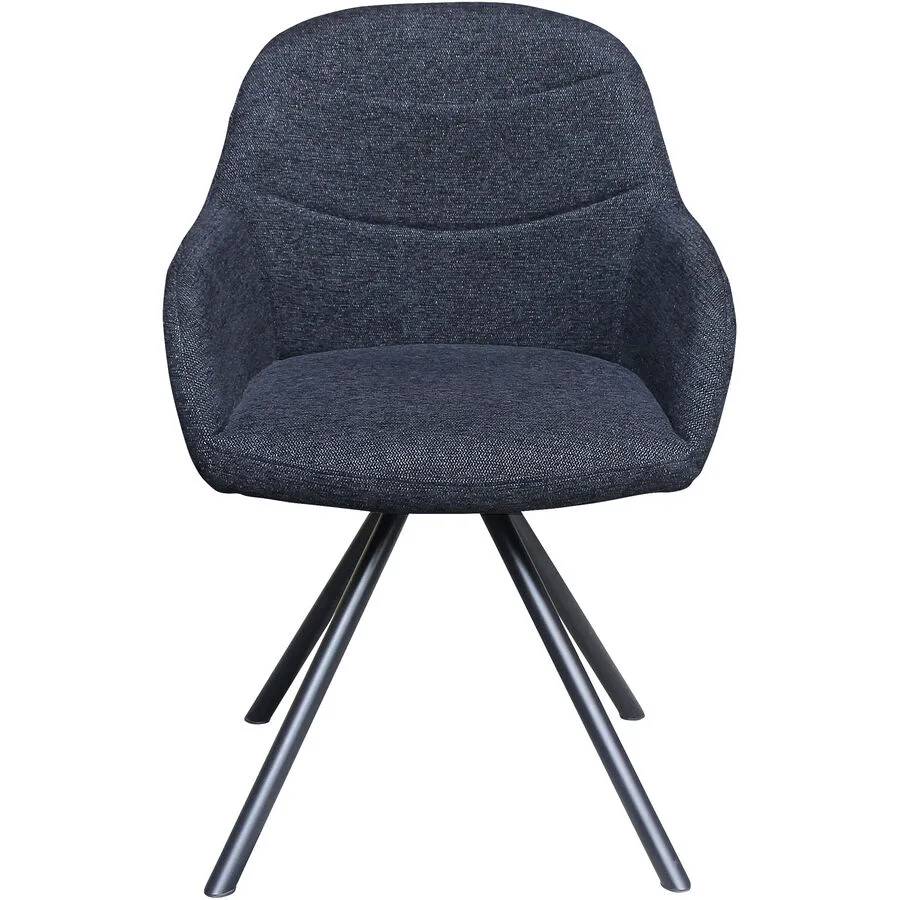 Stuhl Tramond schwarz Polyester
