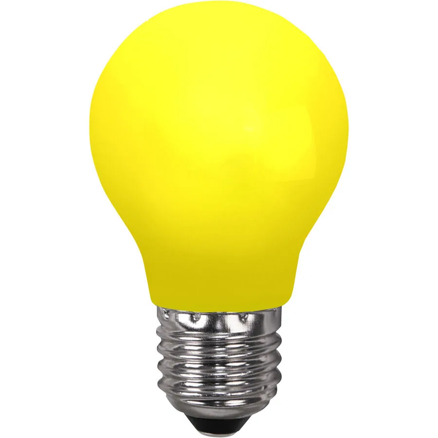 Bulbs Leuchtmittel Bulb Outdoor Kunststoff E27 0.9 W - Farbe: GELB - Material: Polycarbonat - LED - LED Leuchtmittel