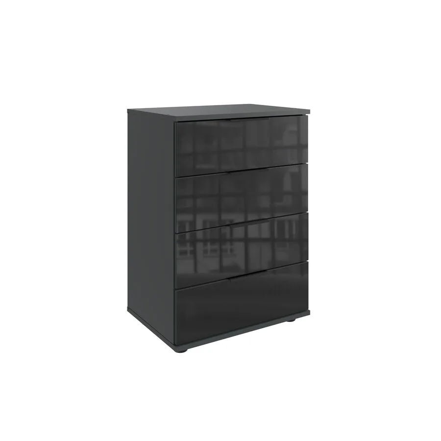Nachttisch Metac graphit Holzwerkstoff B 52 H 74 cm