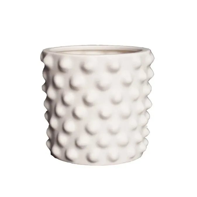DBKD Cloudy kruka greige Mini Ø14 cm