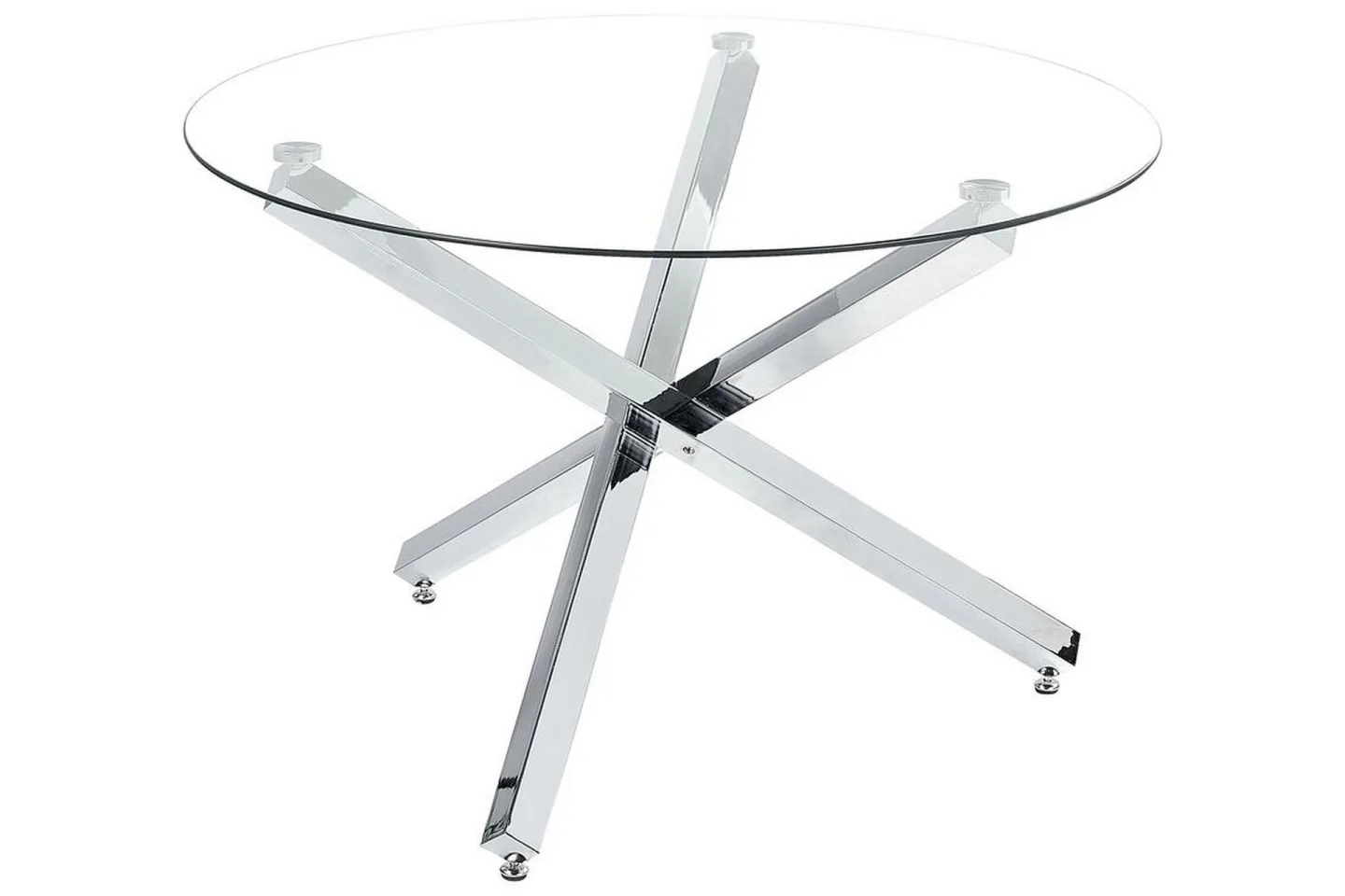 Soffbord Salno 110 cm Rund Rund - Silver