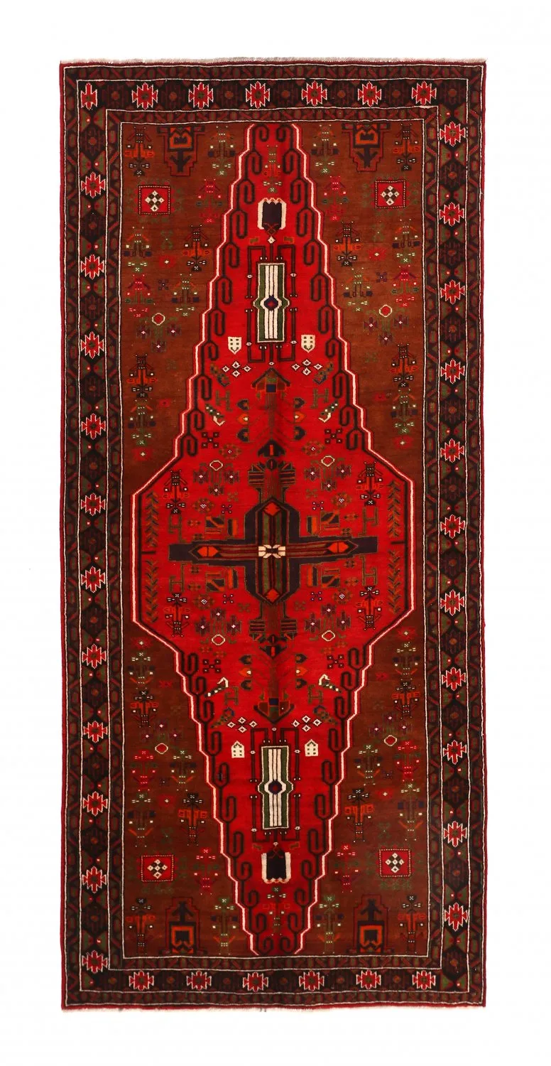 Orientalsk teppe Hamedan 297 x 131 cm