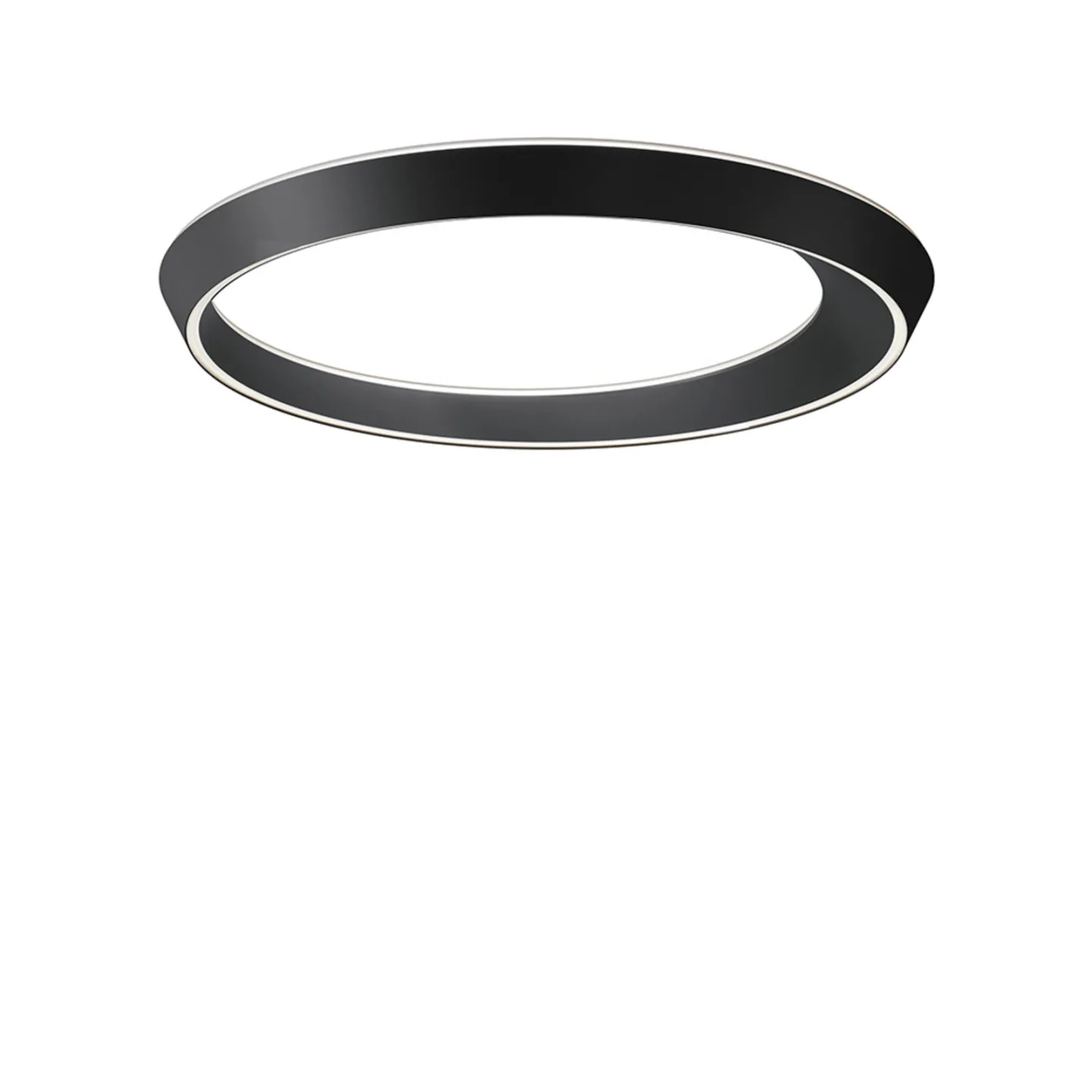 Tidal 75 Loftlampe 2700K Mat Sort - Lodes - Stue - Aluminium - Ring