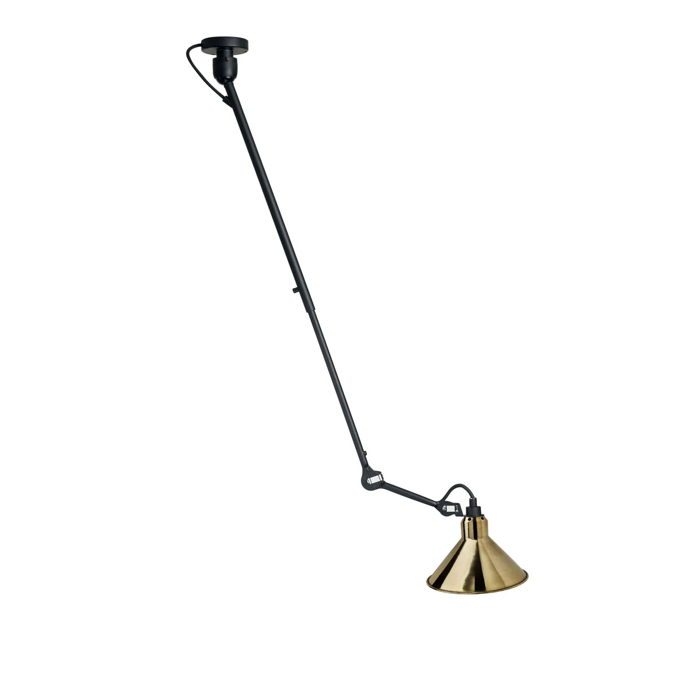 DCWéditions - Lampe Gras No302 - Conic, Mässing - Pendellampor - Bernard-Albin Gras - Guld