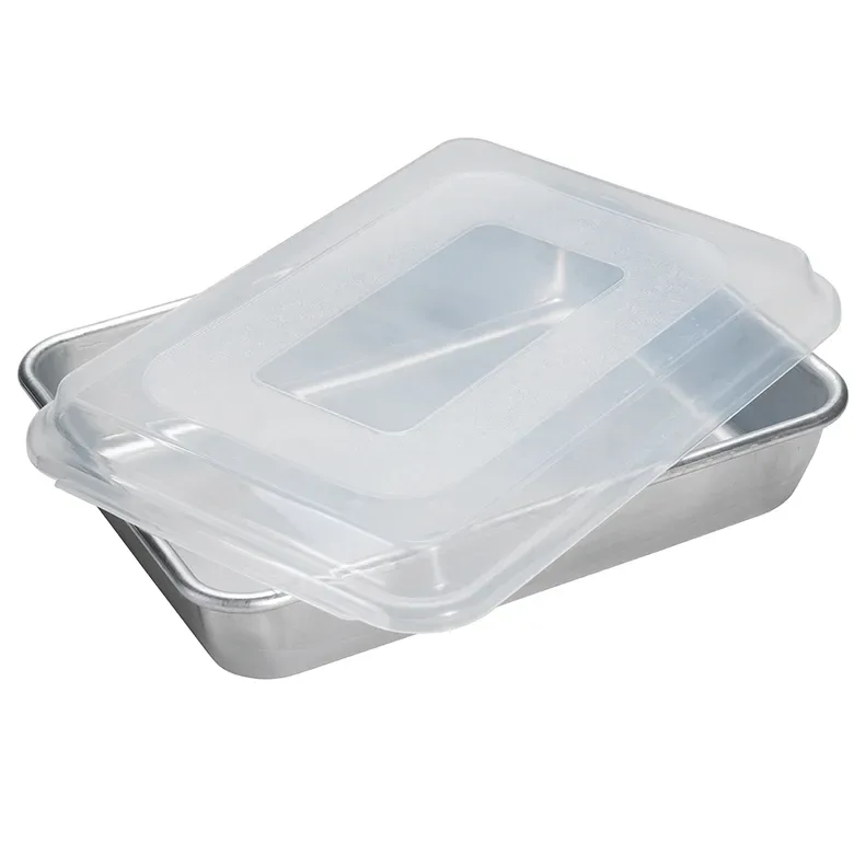 Nordic Ware Backform mit Deckel 23x33 cm Aluminium