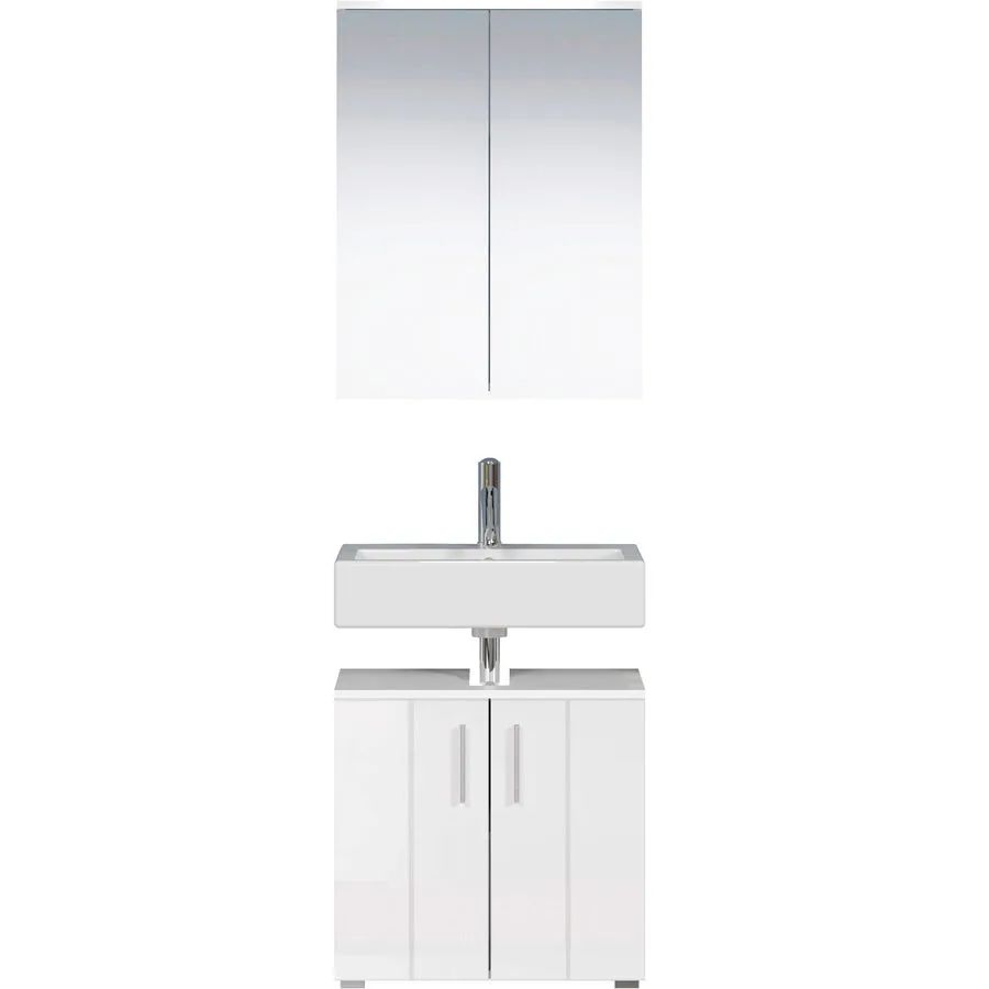 Badezimmer-Set Cindy weiss Holzwerkstoff B 60 T 32 H 192 cm