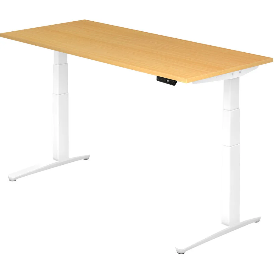 Schreibtisch Office Buche Dekor Holzwerkstoff B 180 T 80 cm
