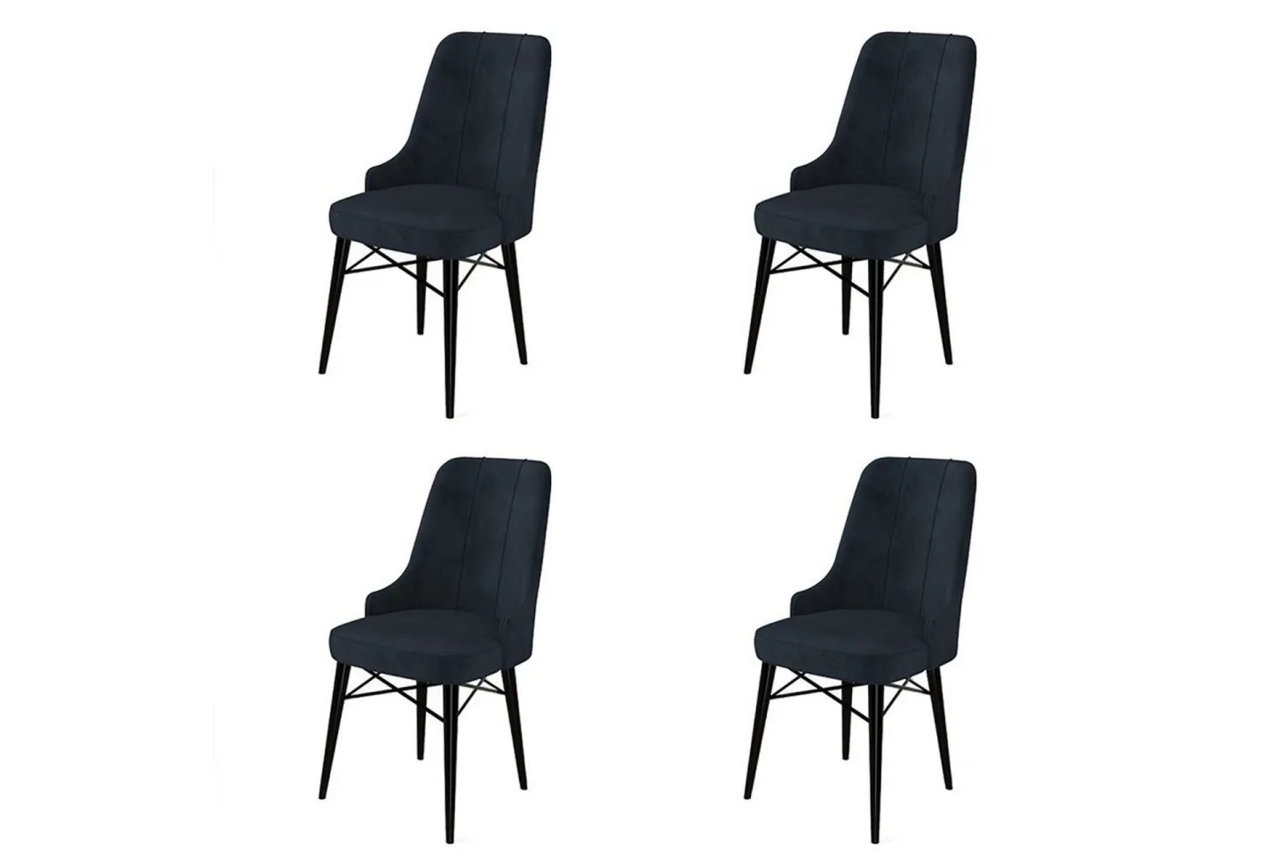 Matstol Jandela Antracit / Svart - Antracit / Svart