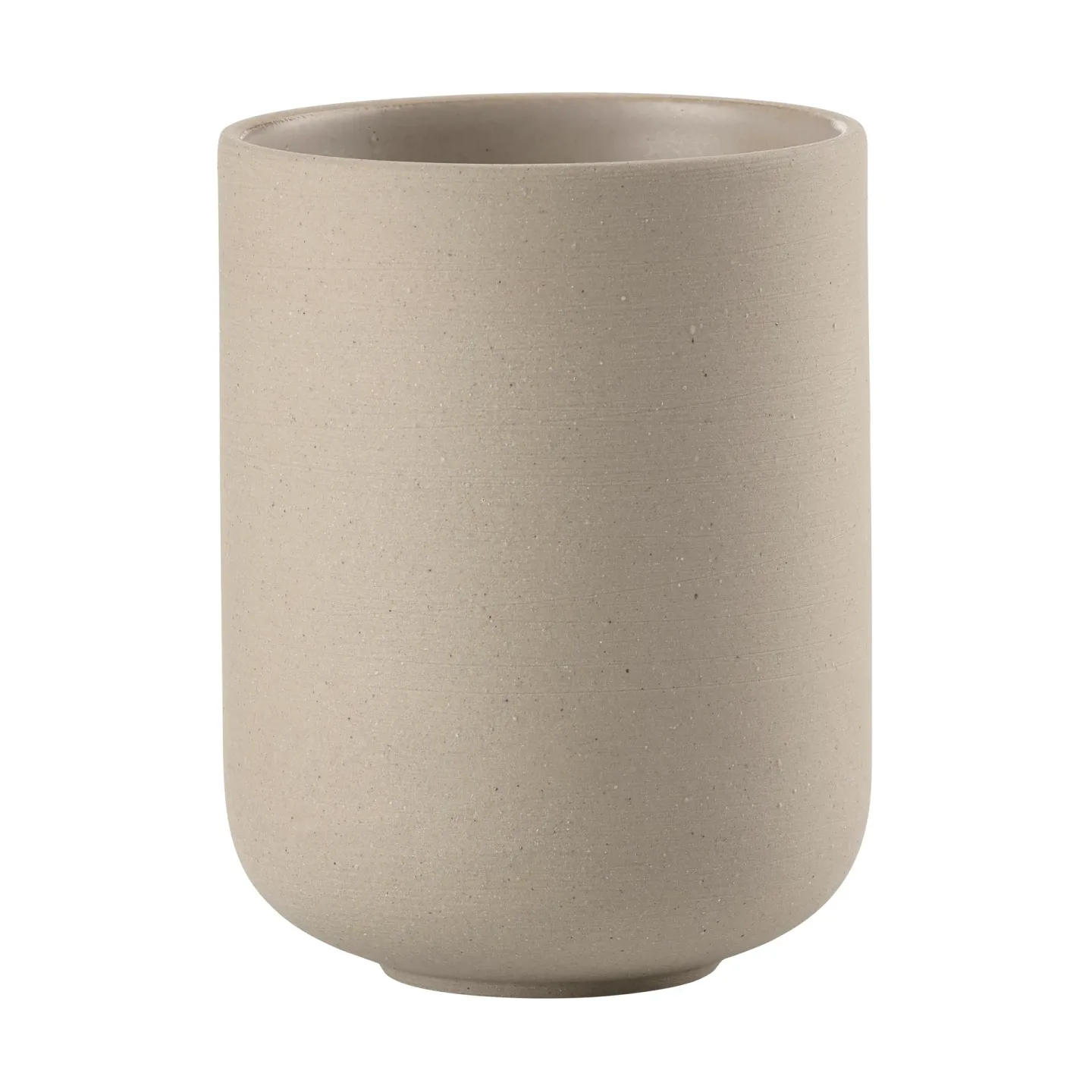 Zone Denmark Sensu Zahnputzbecher Ø7,4x9,5 cm Taupe