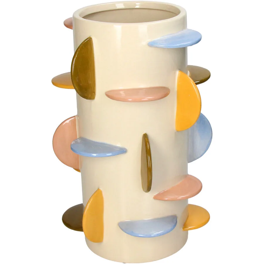 Vase Myko Multi Steingut D 21 cm H 31.5 cm