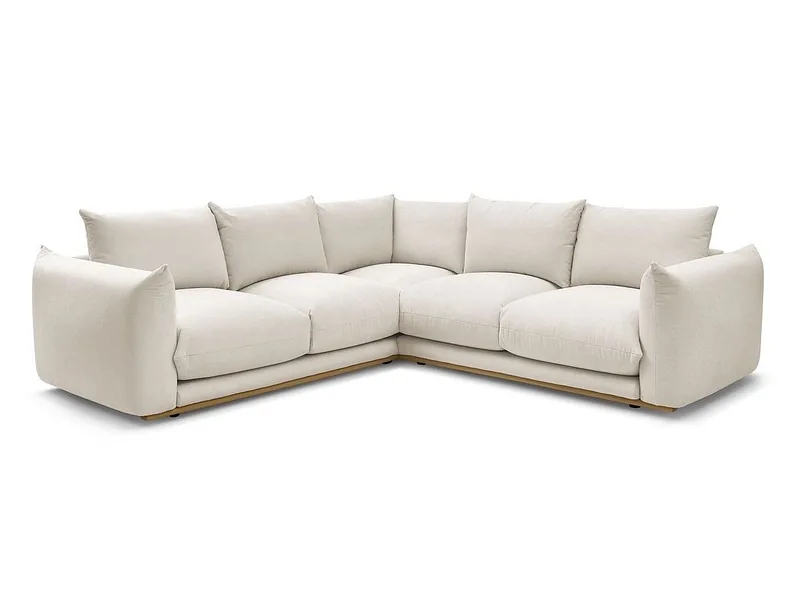 Ecksofa BOBOCHIC ERNEST Stoff beige