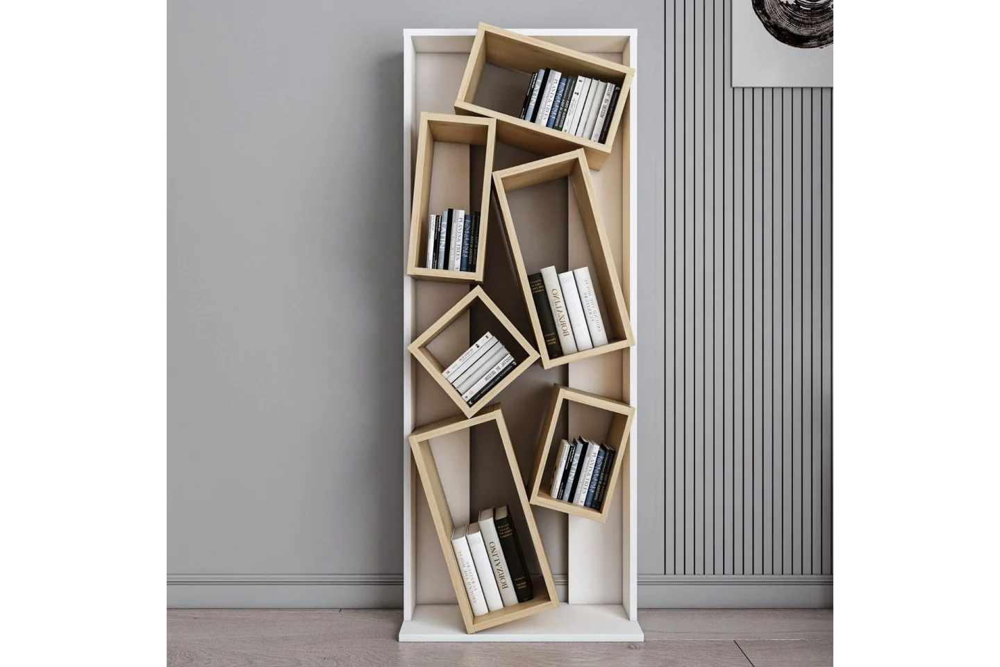 Bloemendal Bokhylla 63 cm - Vit