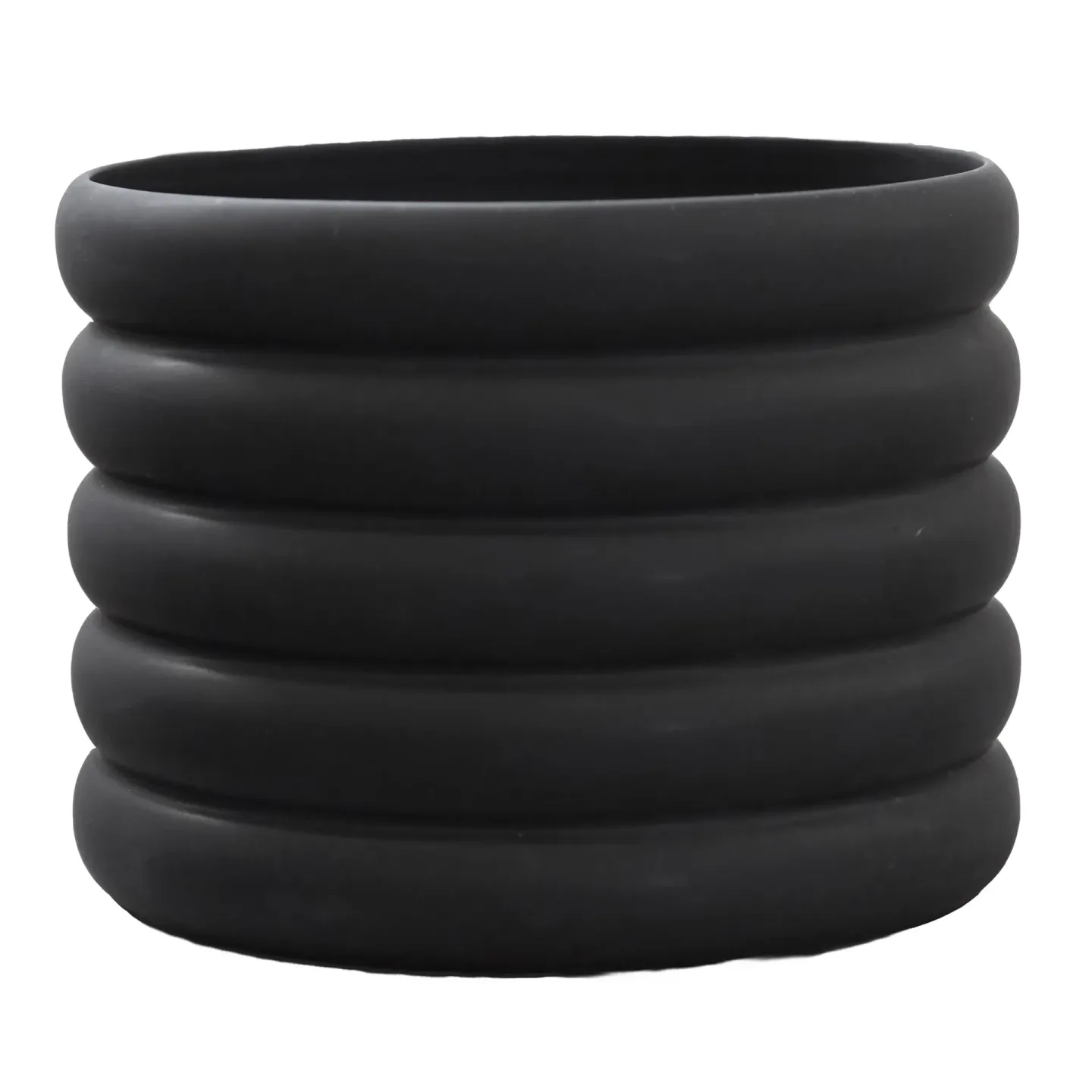 DBKD Mud kruka svart Large Ø20 cm