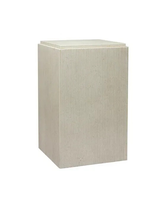 Cube Side Table Athen Stone
