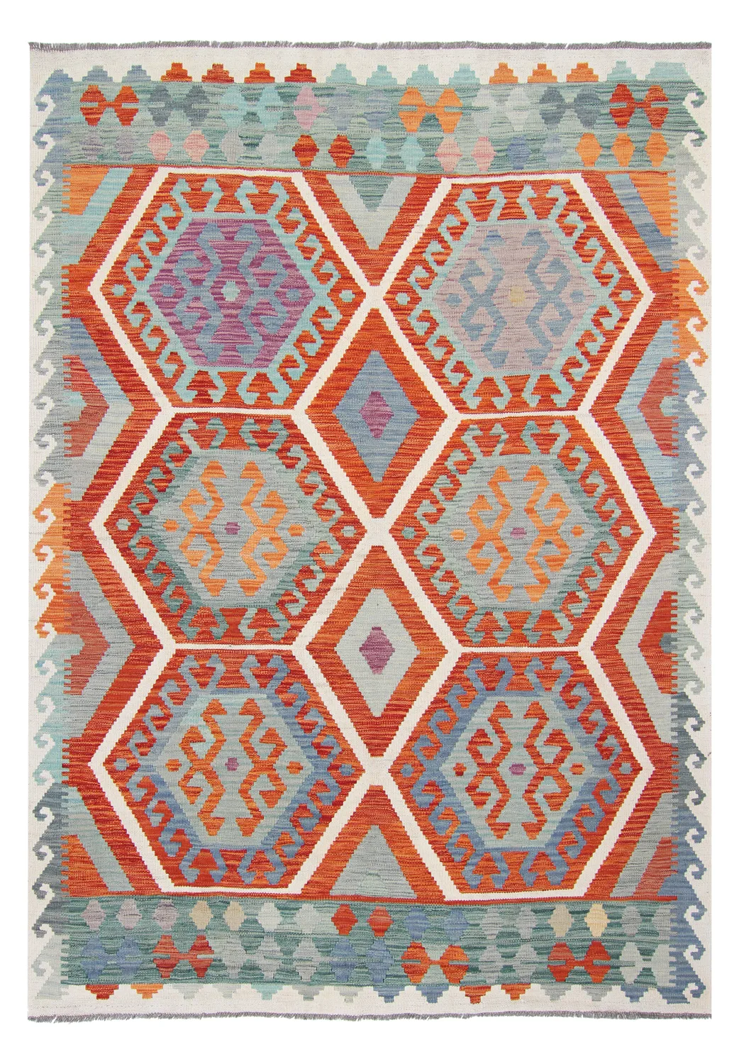 Orientalsk kelimteppe 235 x 172 cm (Størrelse: 235 x 172 cm)