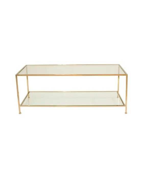 Wing Coffee Table Brass