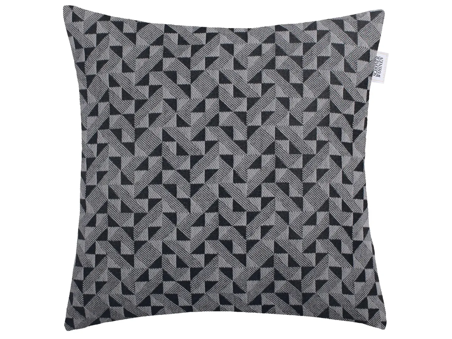 Stoeckel & Grimmler Kissenhülle Silent Grau 38x38 cm | Schubiger Möbel