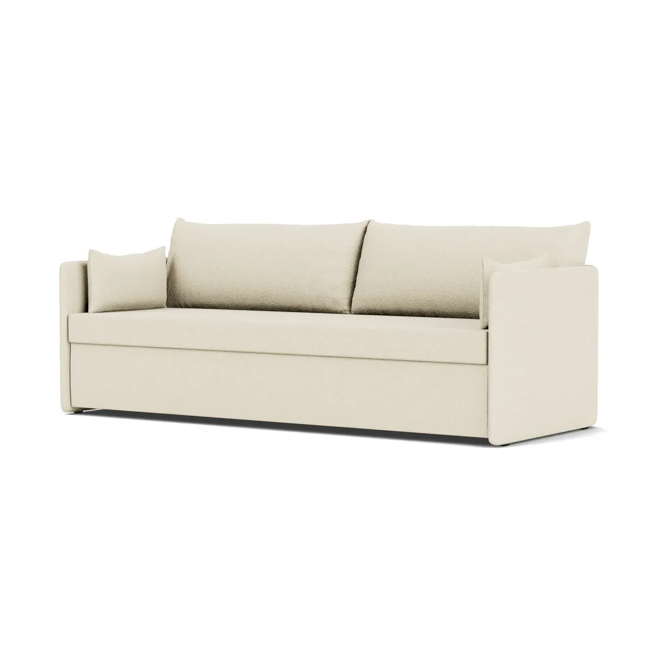 Audo Copenhagen Offset 3er-Bettsofa Baru 0200 White