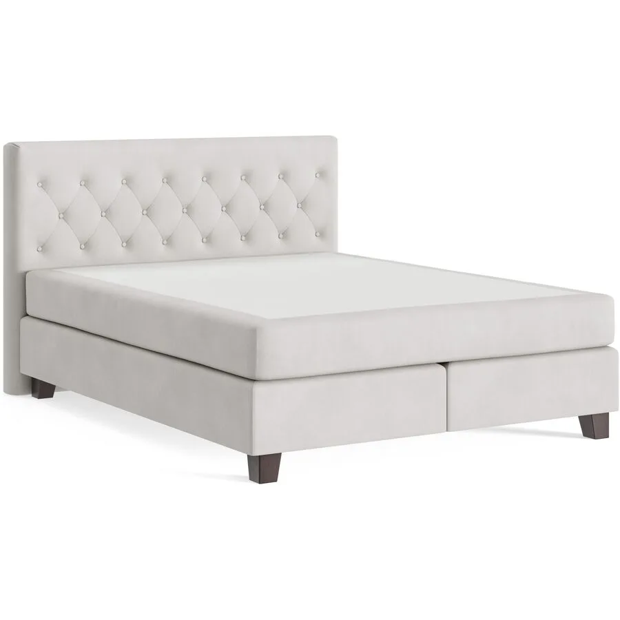 Boxspringbett Cloud Toronto - Beige 01 160 x 200 cm - Möbel Konfigurator: Traummöbel individuell zusammenstellen