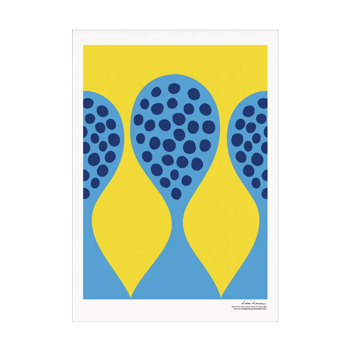 Design House Stockholm Birds 1967 Poster 50x70 cm No. 5