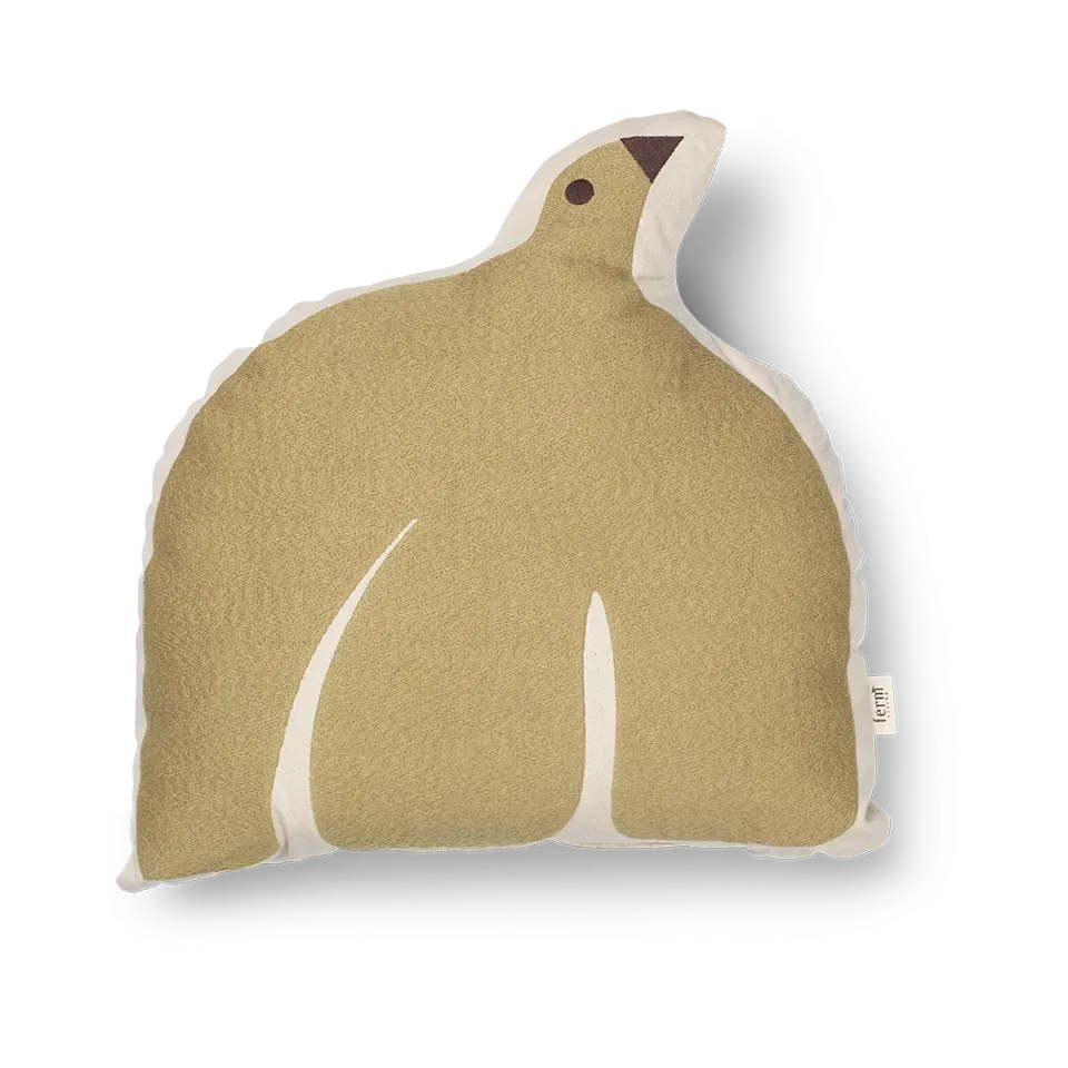 Ferm Living Swif bird kudde 40x40 cm Silver Fern