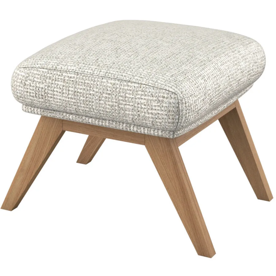 Hocker Halani muschel Stoff B 41 T 54 H 41 cm