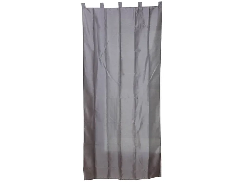 Vorhang BYZANCE 110x240cm pfote / kräuselband halb abdunkelnd grau