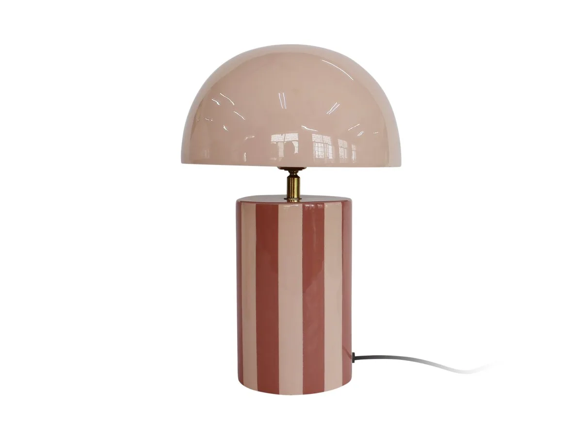 Leitmotiv - Rayado 34cm - Bordslampa - Rosa