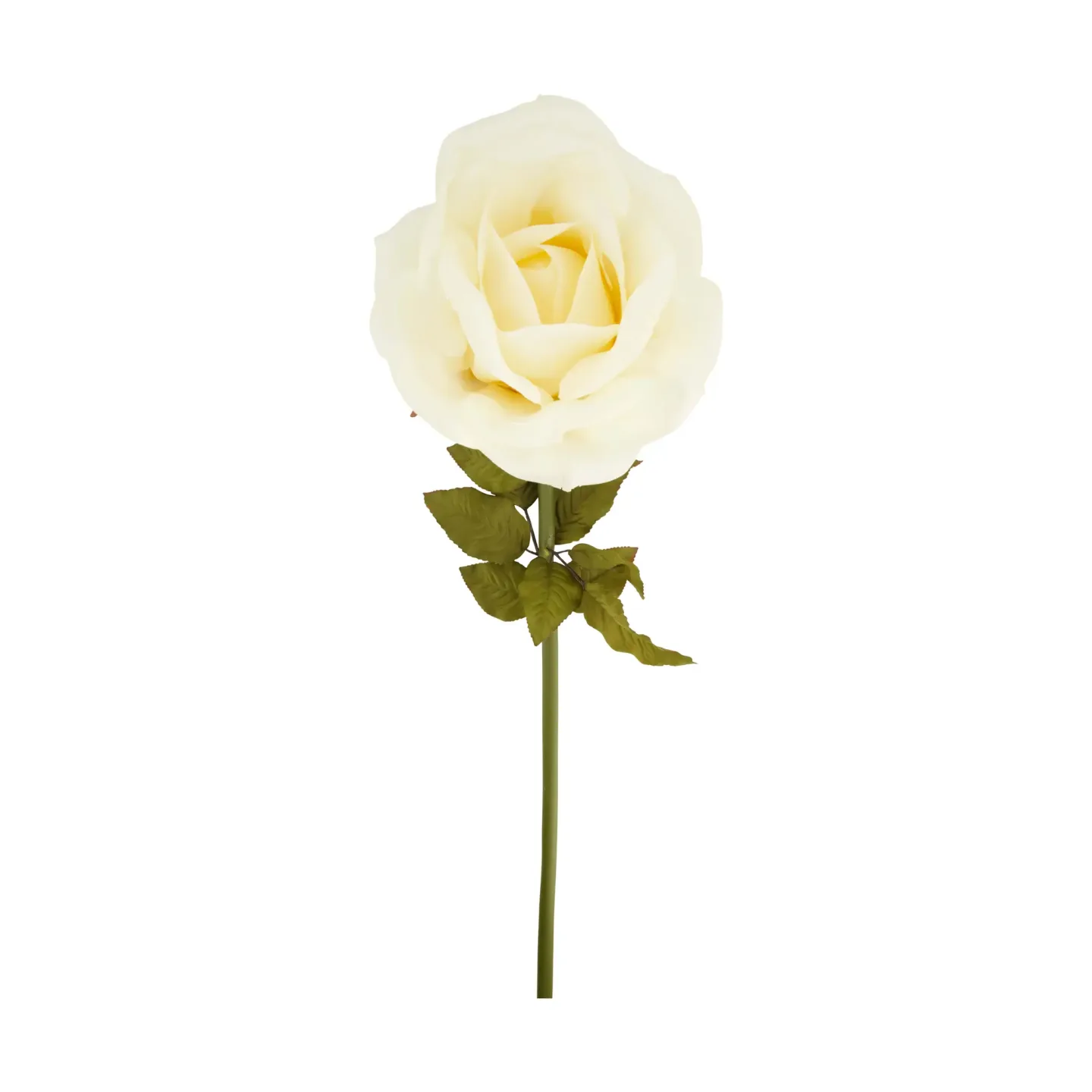 Decofinder Kunstblumen Rose, Weiss D: 100 cm | Schubiger Möbel