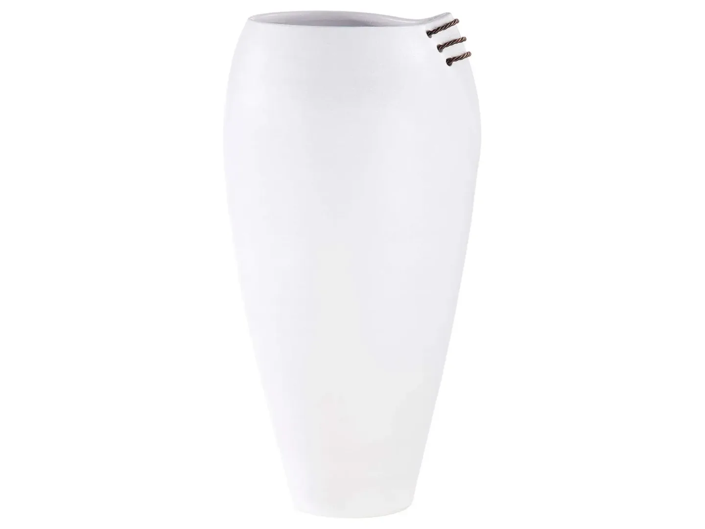 Gilde Vase Coimbra Weiss H: 62 cm | Schubiger Möbel