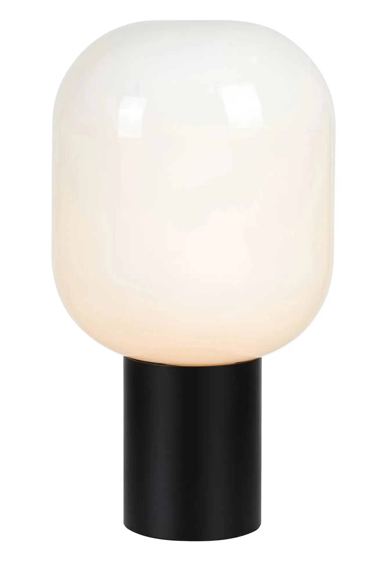 Brooklyn Tischlampe Schwarz/Weiß 44 cm