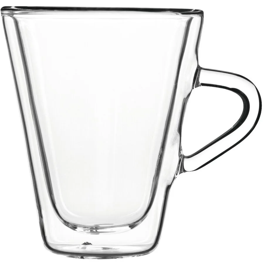 BORMIOLI LUIGI Trinkgläser-Set Thermic Glass Transparent Glas 0.105 l