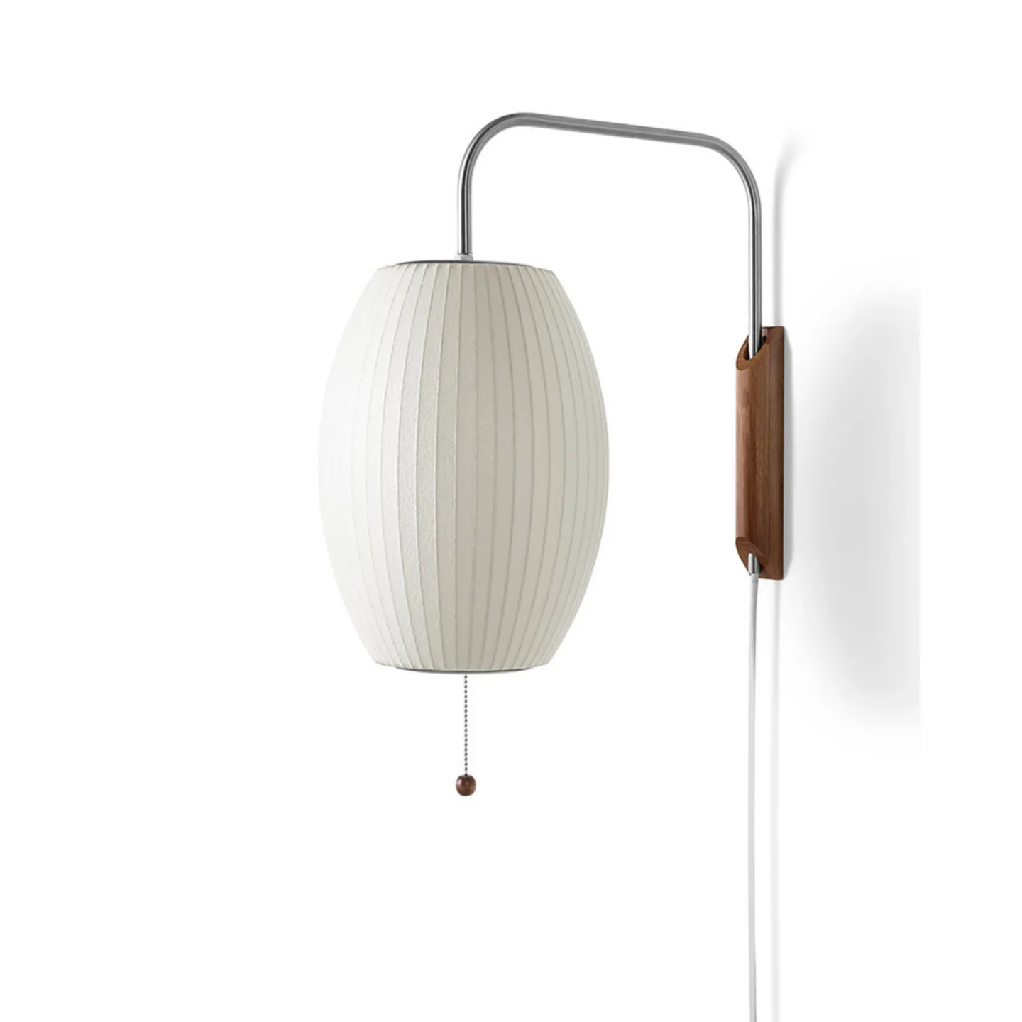 Nelson Cigar Sconce Bubble Wandlampe, weiß - Herman Miller HAY - Wohnzimmer - Kunststoff
