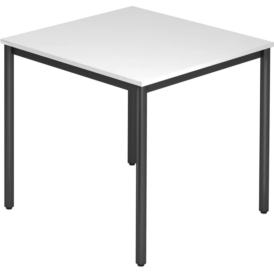 Besprechungstisch Office weiss Holzwerkstoff B 80 T 80 cm