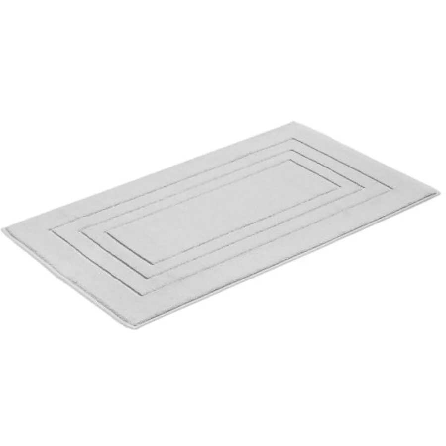 Vossen Badteppich Feeling Pearl Grey Baumwolle 67 x 120 cm Rechteckig