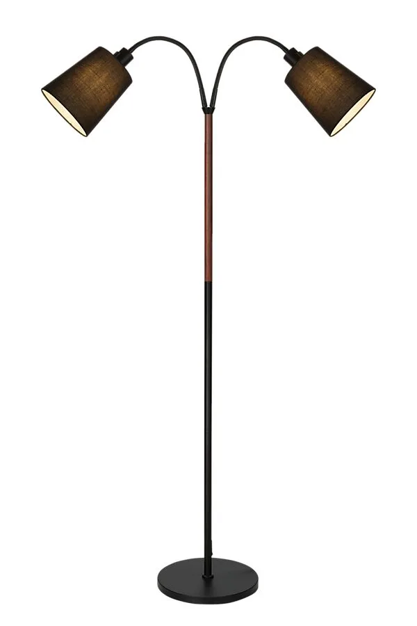 Aneta Lighting - Ljusdal 2 - Golvlampa - Svart