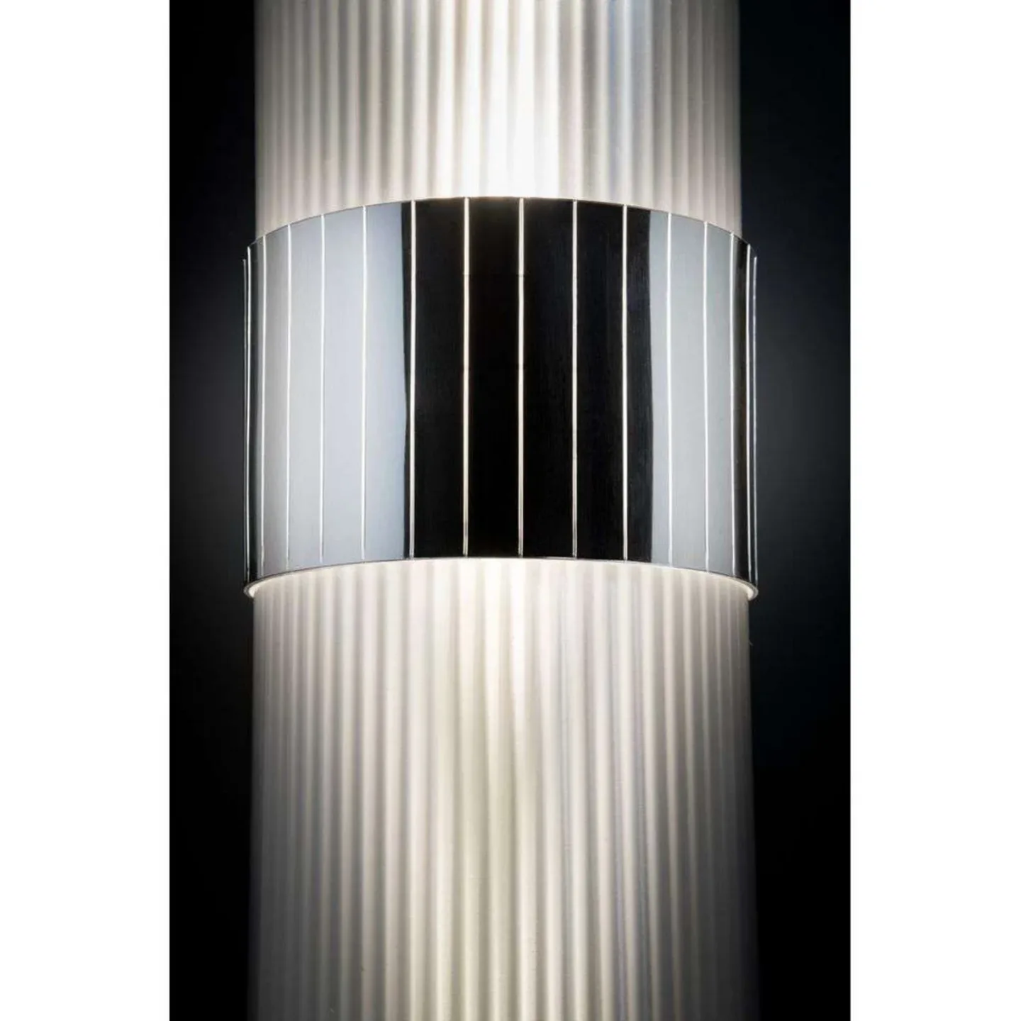 La Lollo Gulvlampe Satin/Prism/Silver - SLAMP - Stue - Plast