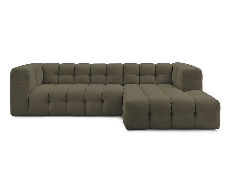 Ecksofa BOBOCHIC CLOUD Stoff grün