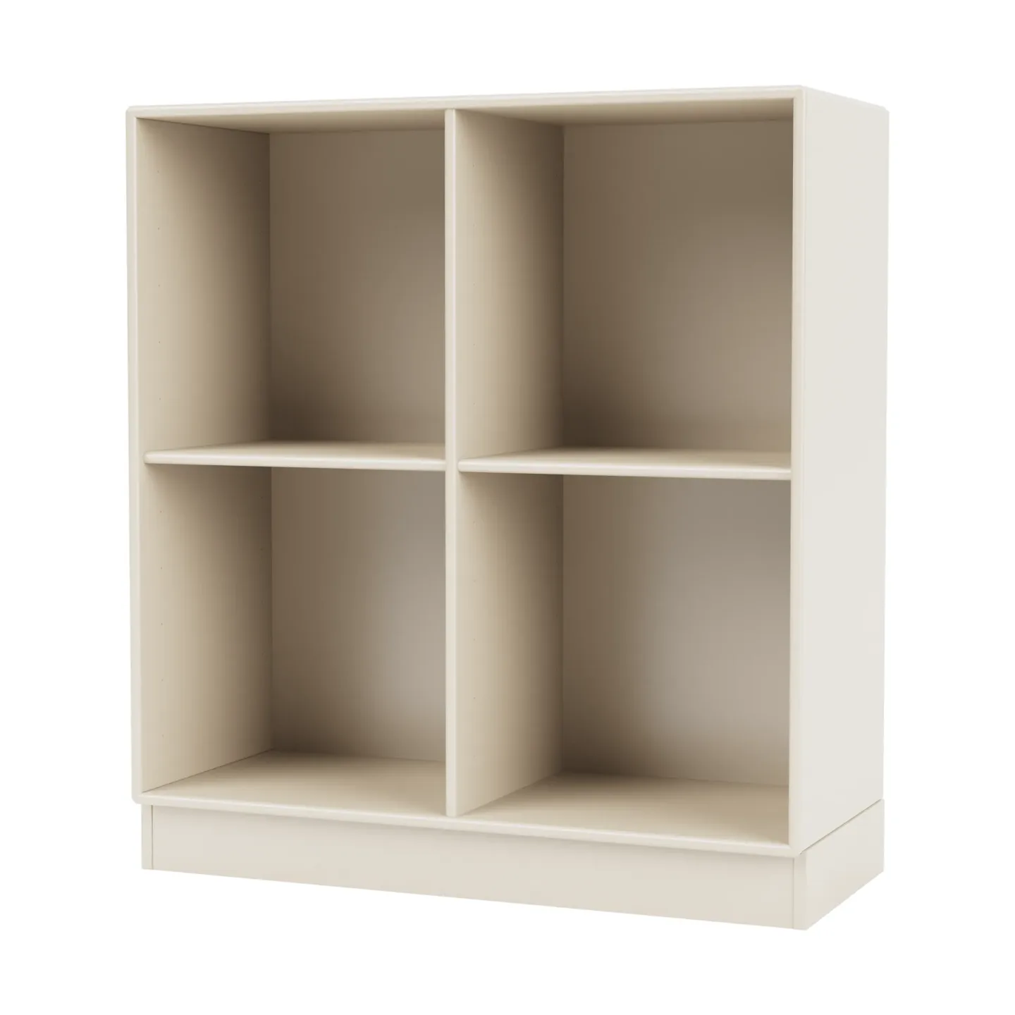 Montana SHOW hylla 69,6x69,6 cm, sockel 7 cm 158-Oat